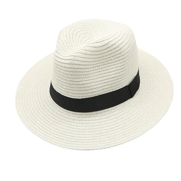 Sun Straw Hat with Wide Brim