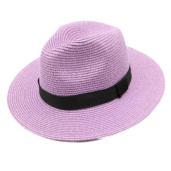 Sun Straw Hat with Wide Brim