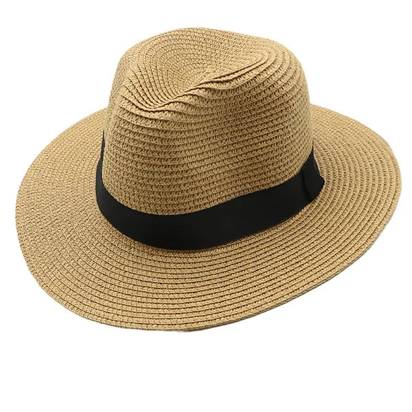 Sun Straw Hat with Wide Brim