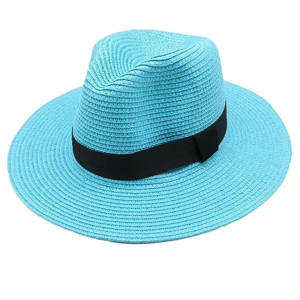 Sun Straw Hat with Wide Brim