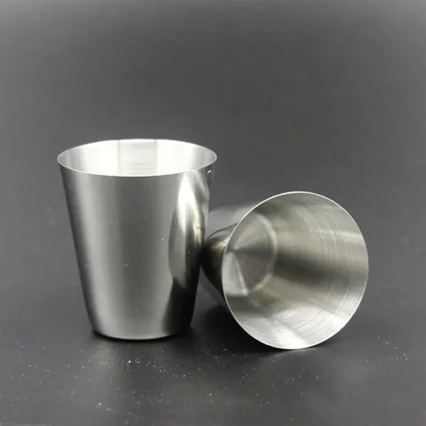 4 Pieces 1 oz Stainless Steel Shot Glass