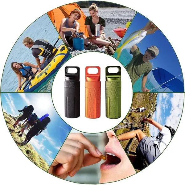 EDC MIni Sealable Outdoor Survival Storage