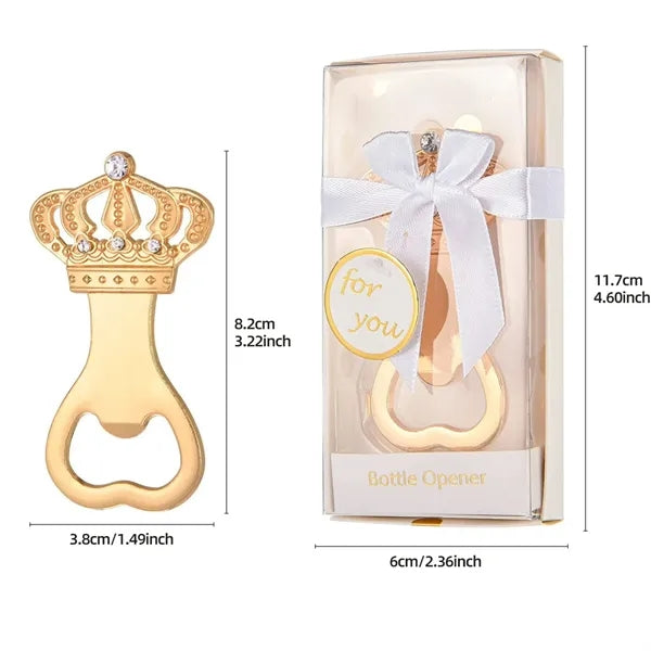 Crown Bottle Opener For Wedding Favor