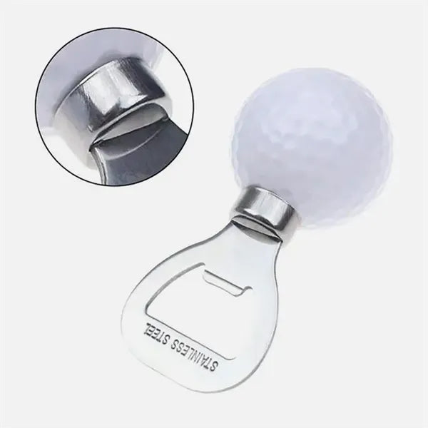 Golf Ball Shaped Bottle Openers