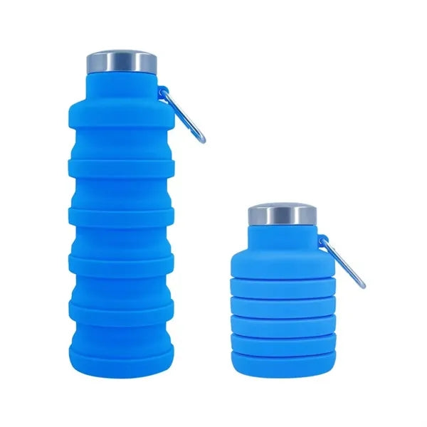17 OZ Silicone Collapsible Bottle