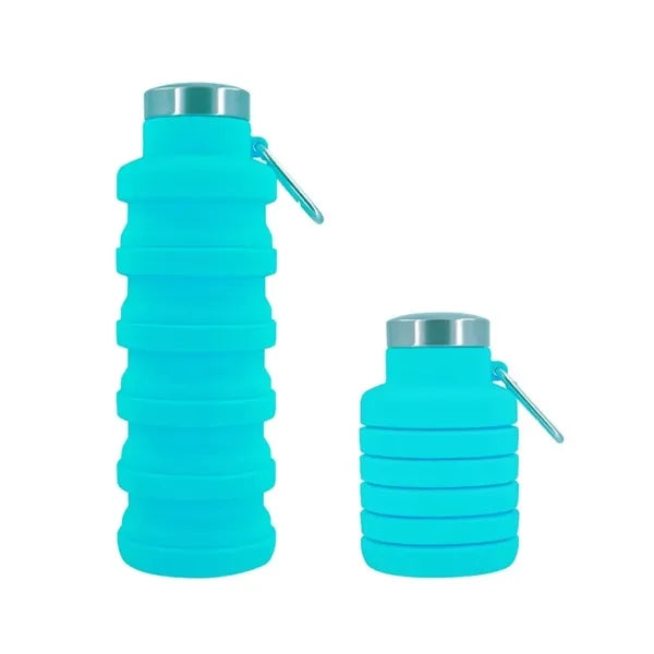 17 OZ Silicone Collapsible Bottle