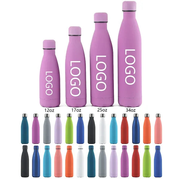12-34oz Insulated Water Bottles