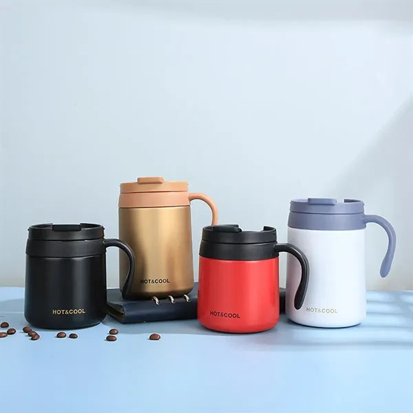 Insulated Coffee Mug With Handle