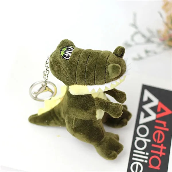 6" Plush Alligator Crocodile Toy Keychain
