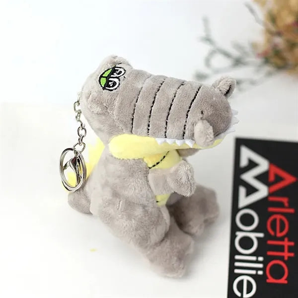 6" Plush Alligator Crocodile Toy Keychain