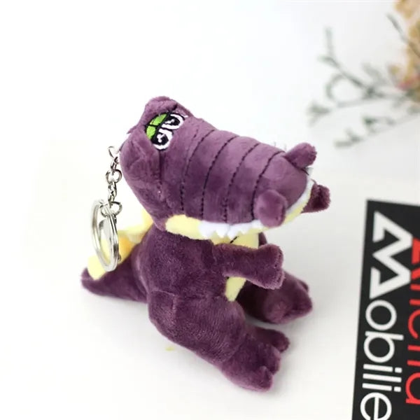 6" Plush Alligator Crocodile Toy Keychain