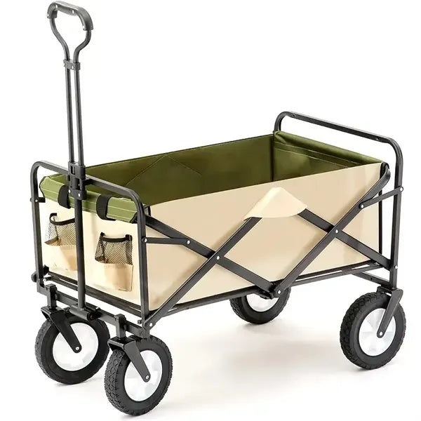 Outdoor Folding Utility Wagon Cart