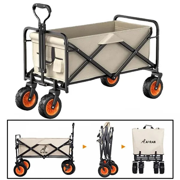 Large Capacity Collapsible Folding Utility Wagon