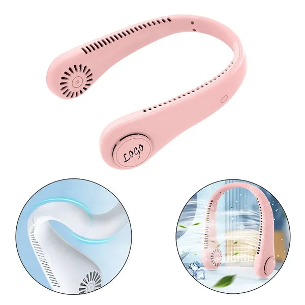 Portable Neck Fan With Silicone Brace