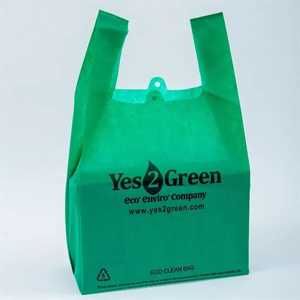 Eco Friendly Portable Non-Woven T-Shirt Style Tote Bag