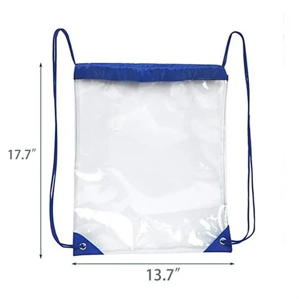 Clear Pvc Bag with Drawstring
