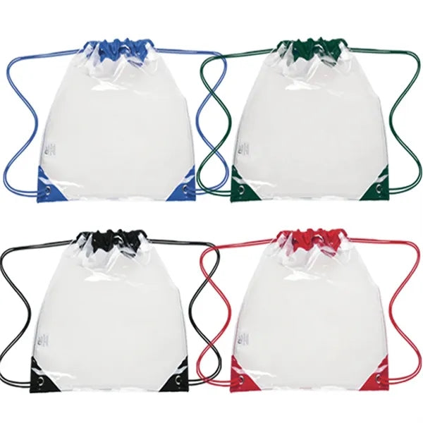Clear Pvc Bag with Drawstring