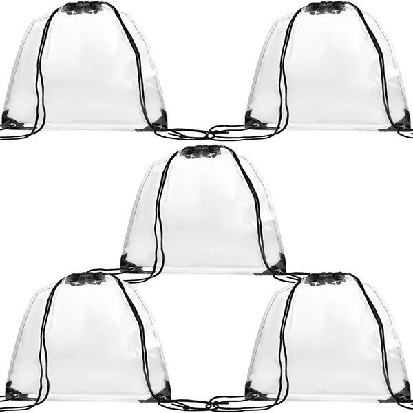 Clear Pvc Bag with Drawstring