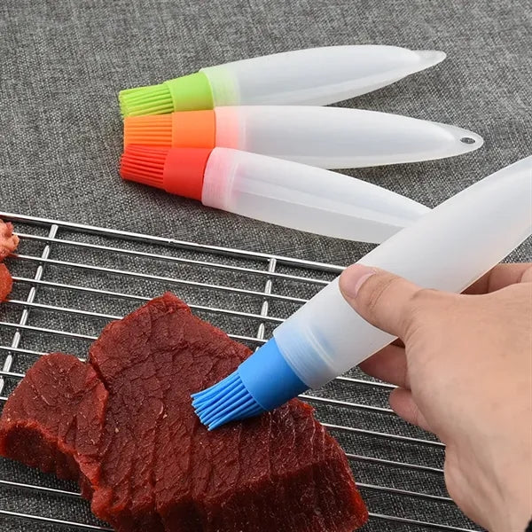Silicone Cooking Barbecue Baking Grill Oil Bottle Brush