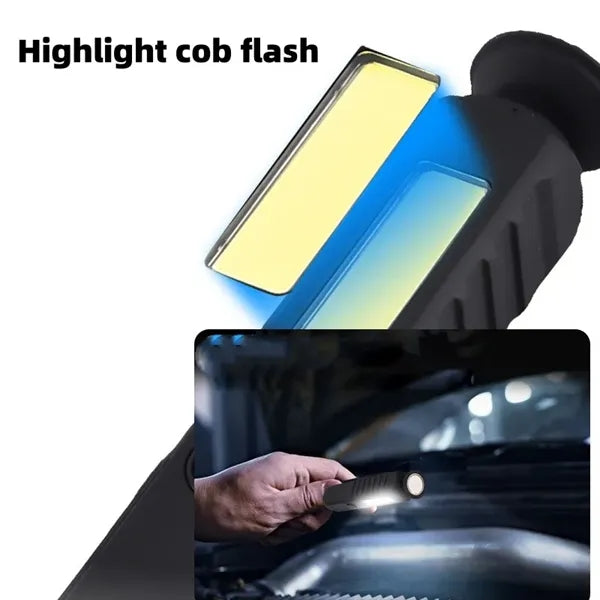 Multifunctional LED COB flashlight outdoor