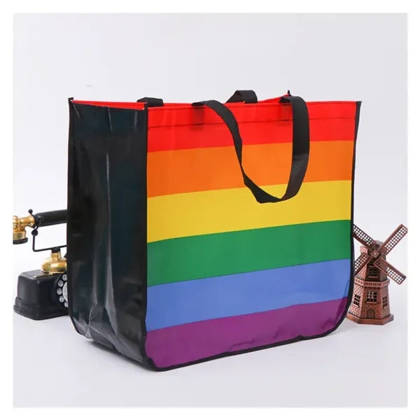 Rainbow Non Woven Tote Bag