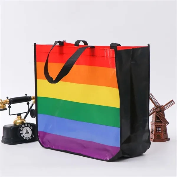 Rainbow Non Woven Tote Bag