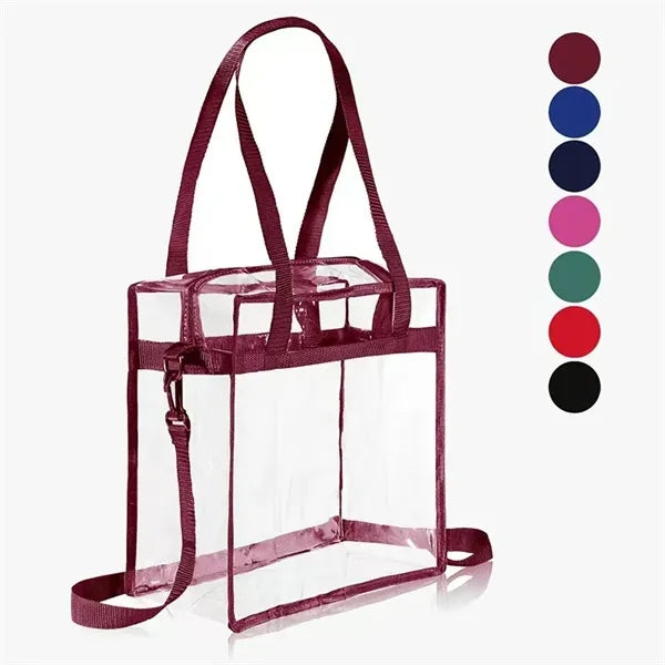 Clear Tote Bag With Zipper