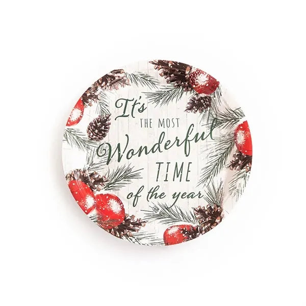 Full Color Imprint Round Disposable Eco-Friendly Part