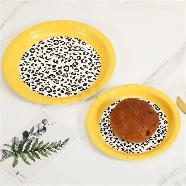 Full Color Imprint Round Disposable Eco-Friendly Part