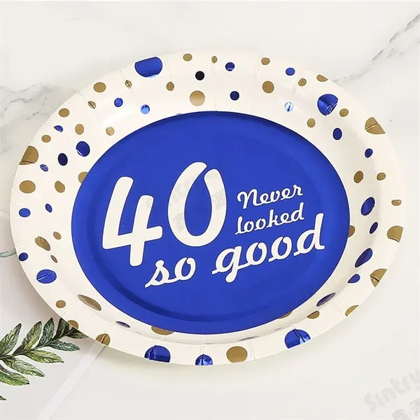 Full Color Imprint Round Disposable Eco-Friendly Part