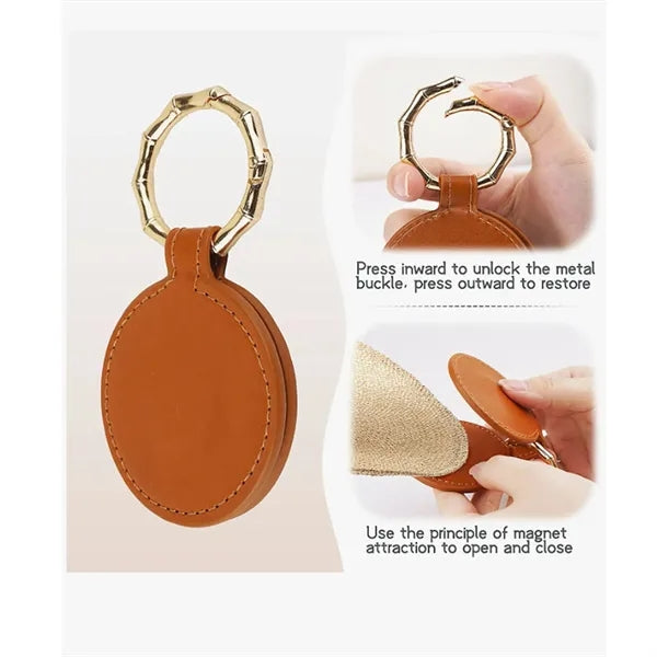 Round Shaped Magnetic Clip for Traveling Handbag Backpack
