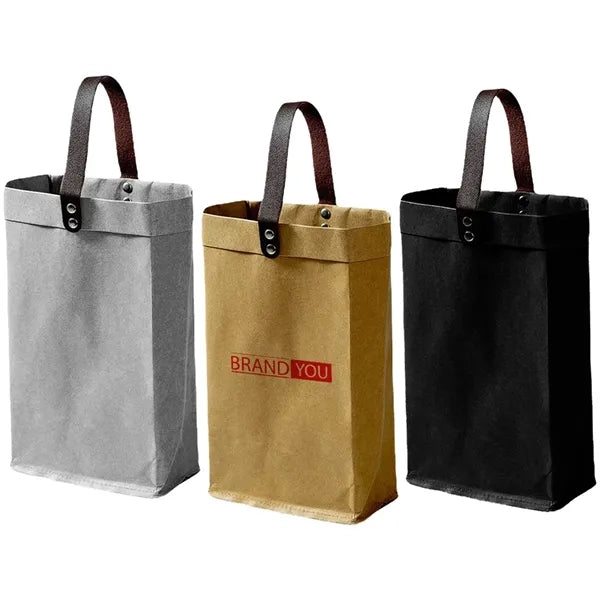 Luxury Double Bottle Wine Carrier Tote Bag