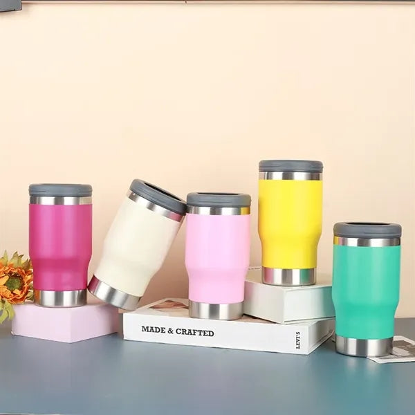 14oz Stainless Steel Can Cooler Beer Bottle Insulator