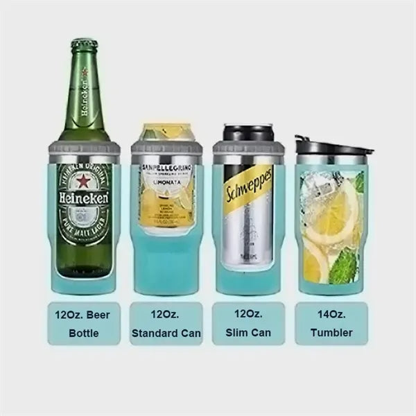 14oz Stainless Steel Can Cooler Beer Bottle Insulator