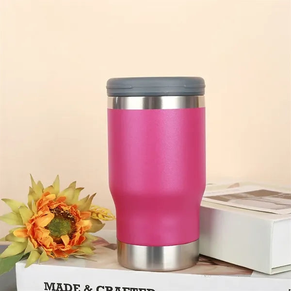 14oz Stainless Steel Can Cooler Beer Bottle Insulator