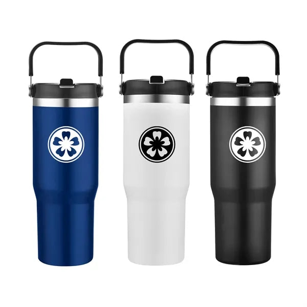 30oz Vacuum Travel Mug With Carrier