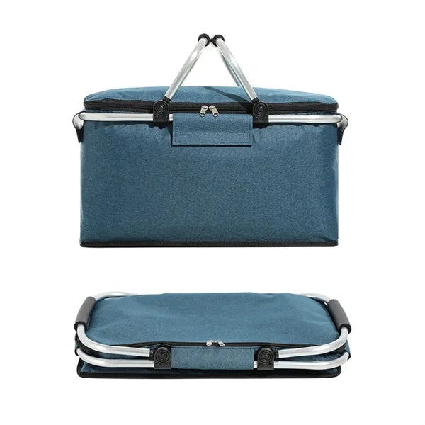 Foldable Insulated Picnic Basket