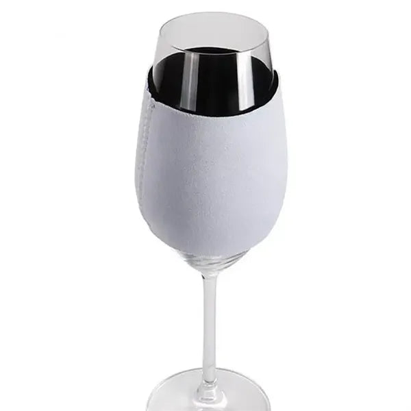 Neoprene wine glass protector