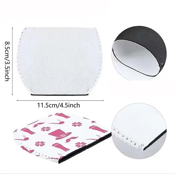 Neoprene wine glass protector