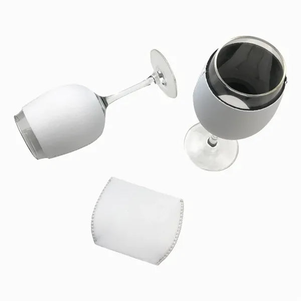 Neoprene wine glass protector