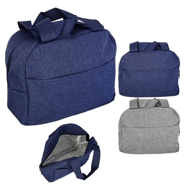 Handy Heathered Lunch Cooler