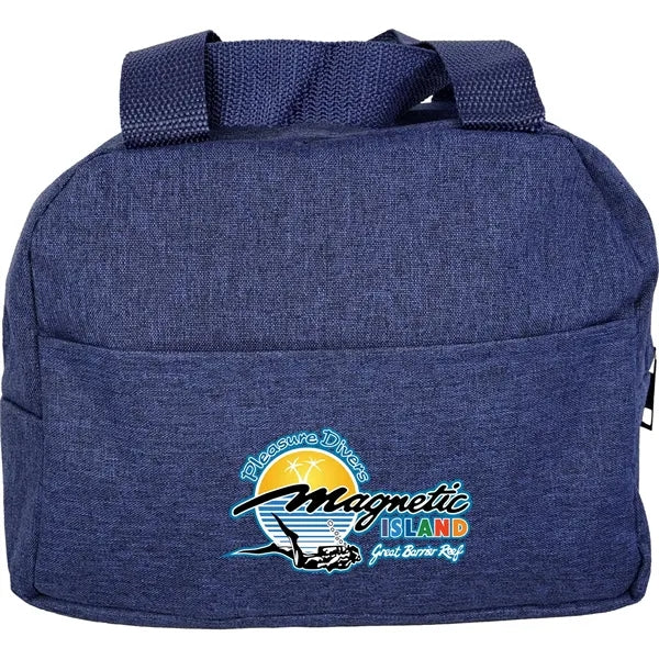 Handy Heathered Lunch Cooler