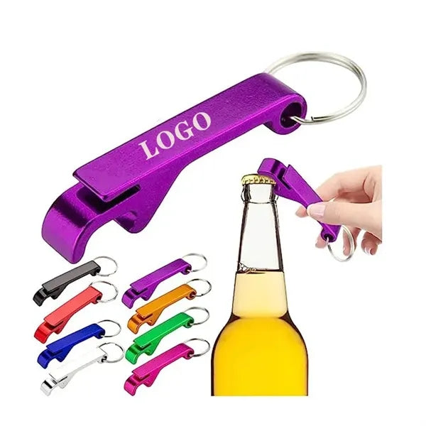 Mini Practical Beer Can Bottle Opener With Key Ring