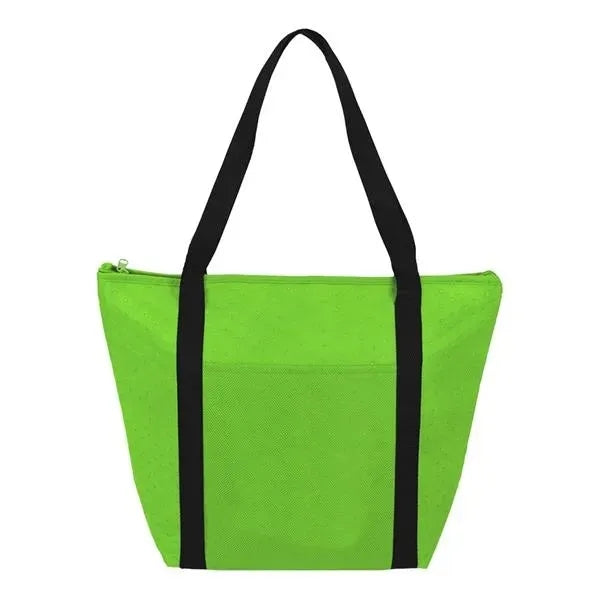 Non Woven Thermal Tote Cooler Bag with zipper