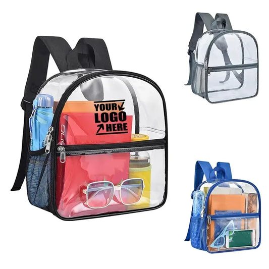Clear Mini Backpack for Concert Sport Events Travel School