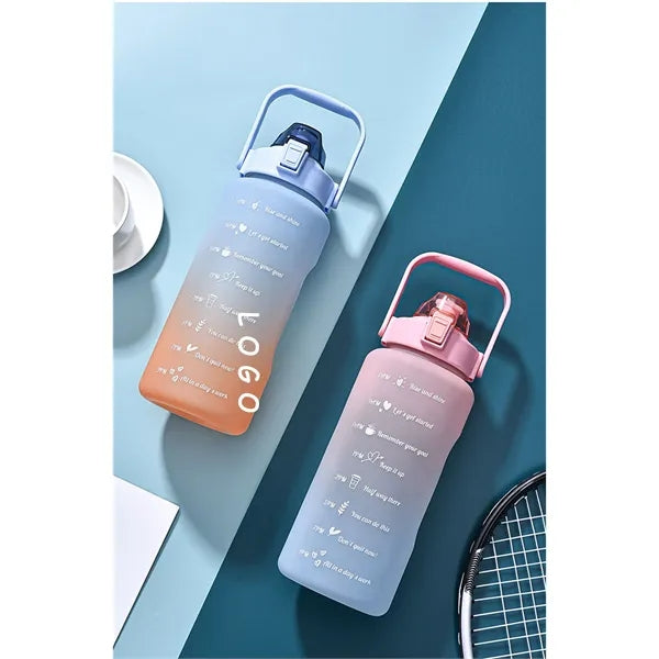 Wide Mouth Plastic Sports Water Bottles -2000ml Drinkware