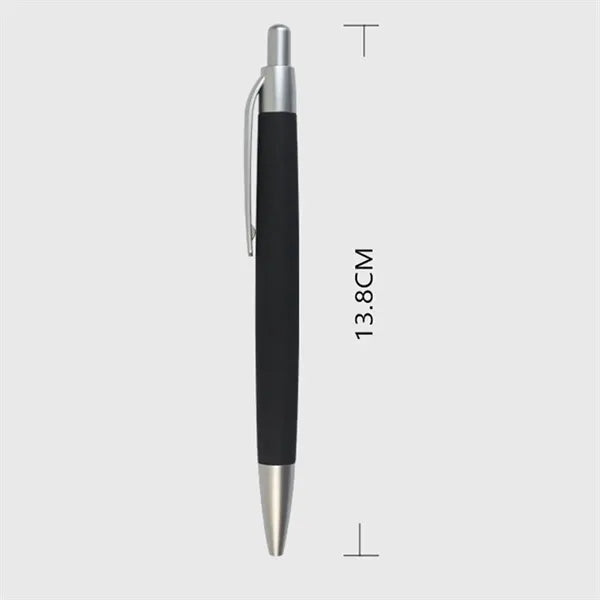 Plastic Ballpoint Pen With Gripper