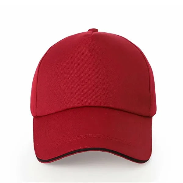 Structured 5 Panel Baseball Cap
