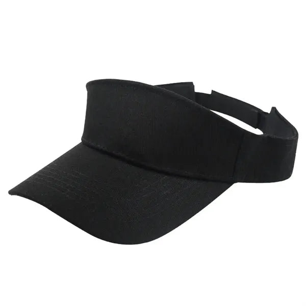 Classic Cotton Twill Sun Visor-Embroidered