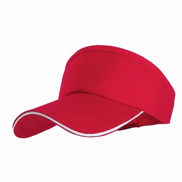 Sports Cap Sun Athletic Visor Hat-Embroidered